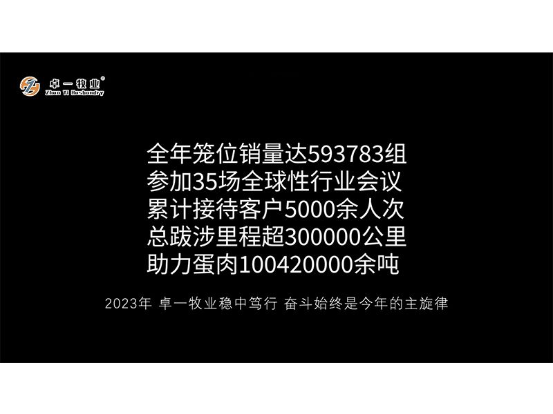 卓一牧業(yè) | 年歲開啟，共赴新程